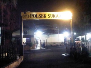TNI AU Datangi Mapolsek Sukajadi Pekanbaru