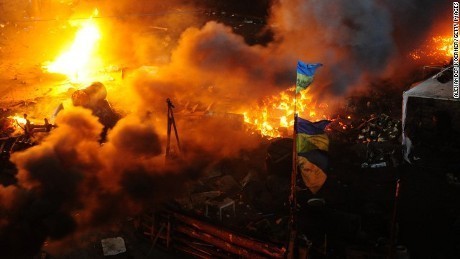 Ukraina Kembali Berdarah, 17 Orang Tewas dalam Bentrokan Polisi-Demonstran
