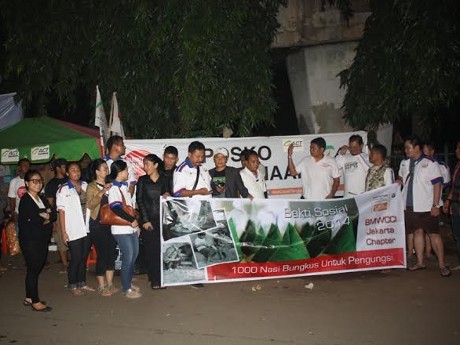 BMW Car Clubs Indonesia Donasi Korban Bencana