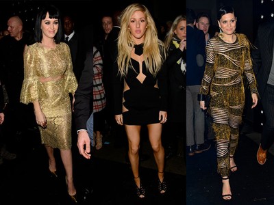 Gaya Para Musisi di After Party BRIT Awards 2014