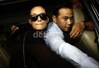 Menurut suami Rebecca, istrinya tidak ada kaitannya dengan Wawan. Lamhot Aritonang/detikFoto.