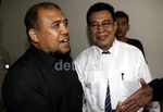 Patrialis Akbar Temui Akil di Tipikor