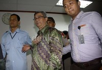Akil Mochtar yang dulunya memiliki jabatan prestisius sebagai Ketua Mahkamah Konstitusi kini dicopot dan berganti gelar menjadi seorang terdakwa korupsi. Lamhot Aritonang/detikFoto.     