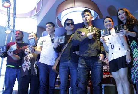 Ahmad Dhani dan Indra Lesmana Luncurkan Album Adu Bintang 2 Diva Divo