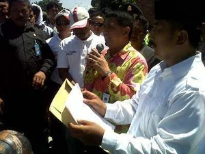 Kepala BPCB Tanda Tangani Surat Penolakan Keputusan Mendikbud