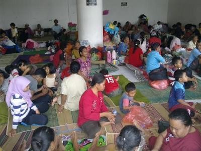 Status Kelud Siaga, Warga Diperbolehkan Meninggalkan Lokasi Pengungsian