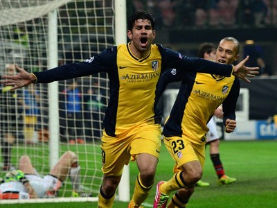 Diego Costa Menangkan Atletico Atas Milan