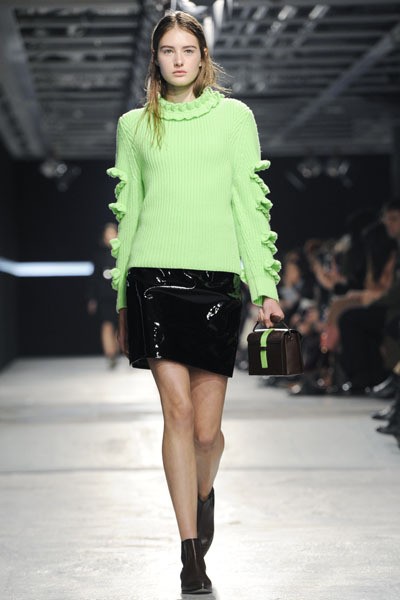 Christopher Kane, Fall/Winter 2014. London Fashion Week 2014. [Photo by Stuart C. Wilson/Getty Images]