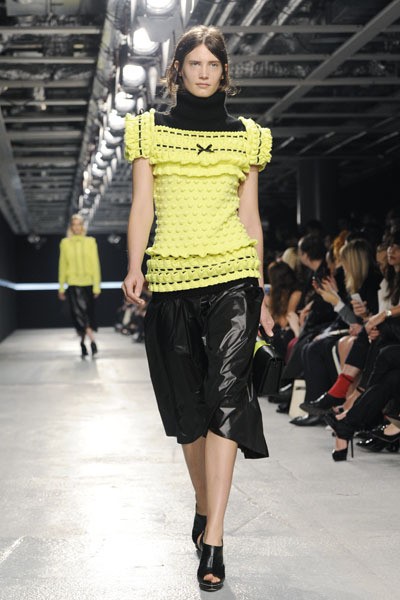 Christopher Kane, Fall/Winter 2014. London Fashion Week 2014. [Photo by Stuart C. Wilson/Getty Images]