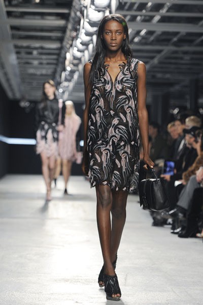 Christopher Kane, Fall/Winter 2014. London Fashion Week 2014. [Photo by Stuart C. Wilson/Getty Images]