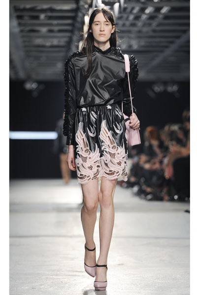 Christopher Kane, Fall/Winter 2014. London Fashion Week 2014. [Photo by Stuart C. Wilson/Getty Images]