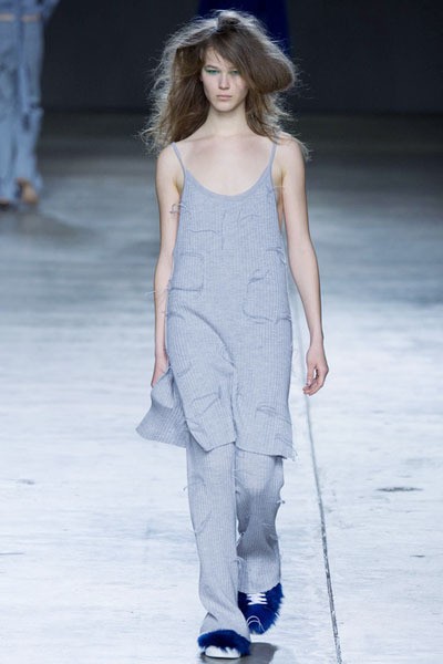 MarquesAlmeida, Fall/Winter 2014. London Fashion Week 2014. [Photo by Tristan Fewings/Getty Images]