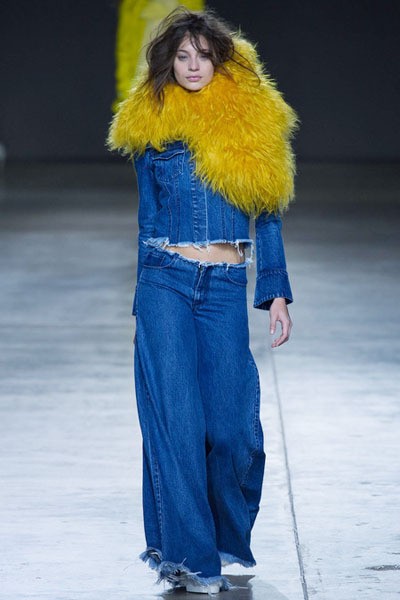 MarquesAlmeida, Fall/Winter 2014. London Fashion Week 2014. [Photo by Tristan Fewings/Getty Images]