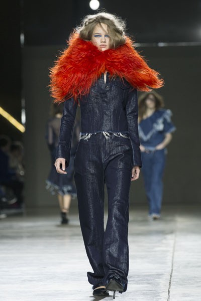 MarquesAlmeida, Fall/Winter 2014. London Fashion Week 2014. [Photo by Tristan Fewings/Getty Images]