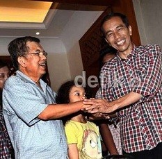 Jokowi-JK Pasangan Paling Top Versi Survei PDB