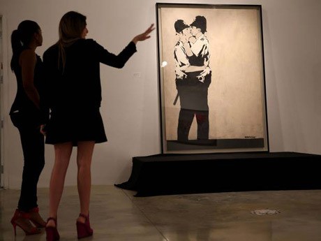 Lukisan Karya Banksy Terjual Rp 6,7 Milliar di Miami