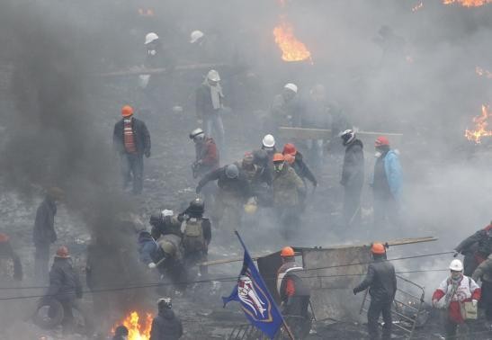 Korban Bentrokan Polisi-Demonstran di Ukraina Bertambah jadi 67 Orang