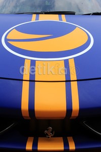 Mobil itu juga berlogo Partai NasDem.