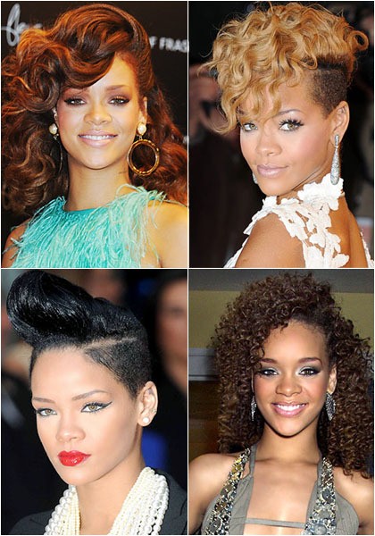 Foto: Perubahan Wajah dan Rambut Rihanna dari Tahun ke Tahun
