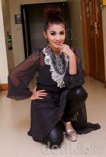 Dress Polkadot Menerawang Fitri Karlina