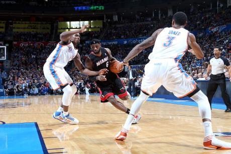 Heat Kalahkan Thunder, Warriors Hentikan Laju Rockets
