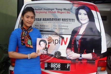 Ini Dyah, Mahasiswi Kedokteran Unsoed yang Nyaleg