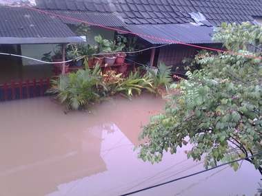 Banjir di Ciledug Mulai Surut, Ketinggian 50 Cm