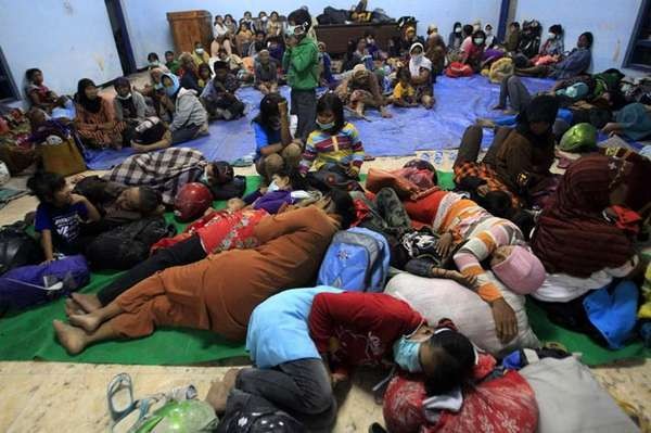 78.256 Orang Pengungsi Kelud Sudah Kembali ke Rumah