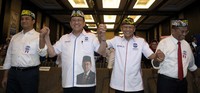 Hadir beberapa kandidat lain diantaranya, Dahlan Iskan, Anies Baswedan, dan Irman Gusman.