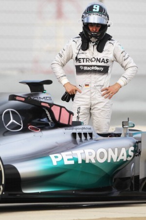 Mercedes Oke, Rosberg Tetap Kalem