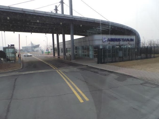 Mengintip Pabrik Pesawat Airbus di China