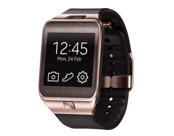 Selain warna hitam, Gear 2 Neo juga tersedia dalam warna emas.