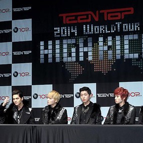 Teen Top Umumkan Tur Dunia High Kick