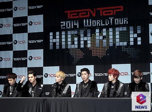 Teen Top Umumkan Tur Dunia High Kick