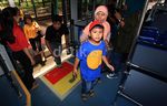 Suasana Bus Tingkat Wisata dari Dalam