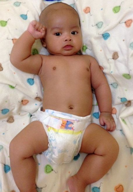 Danendra Arkana Dwiputra, 3 Bulan, Lelaki