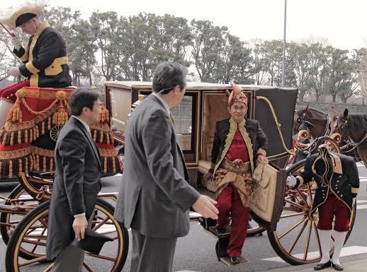 Kaisar Akihito Menerima Dubes RI untuk Jepang