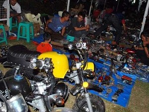 Membangun Motor Tua Ada Tantangan Sendiri