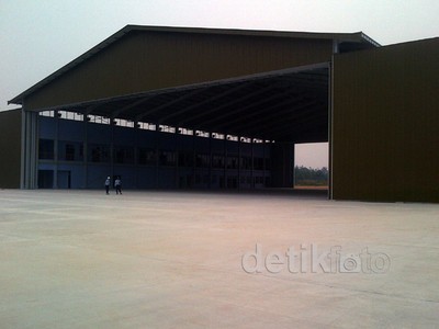 Mengintip Pembangunan Markas Skadron F16
