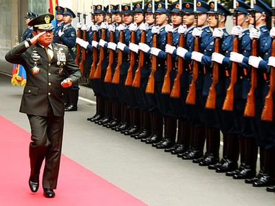 Panglima TNI Kunjungi Markas Pertahanan Udara China
