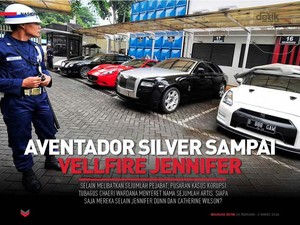 Aventador Silver sampai Vellfire Jennifer