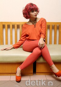 Bagaimana menurut Anda gaya Citra kali ini? Gus Mun/detikHOT.