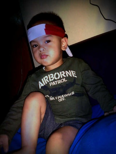 Nicolaas Gandhi Pandeiroot, 2,10 Tahun, Lelaki
