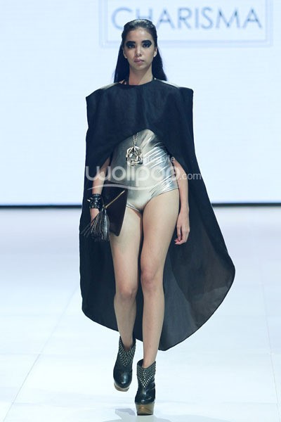 Ali Charisma Lush Haze. BNI Iniverse Bonding. Indonesia Fashion Week 2014 at Jakarta Convention Center. Senayan. Jakarta. [Foto: Mohammad Abduh/Wolipop]