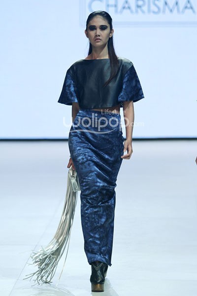 Ali Charisma Lush Haze. BNI Iniverse Bonding. Indonesia Fashion Week 2014 at Jakarta Convention Center. Senayan. Jakarta. [Foto: Mohammad Abduh/Wolipop]