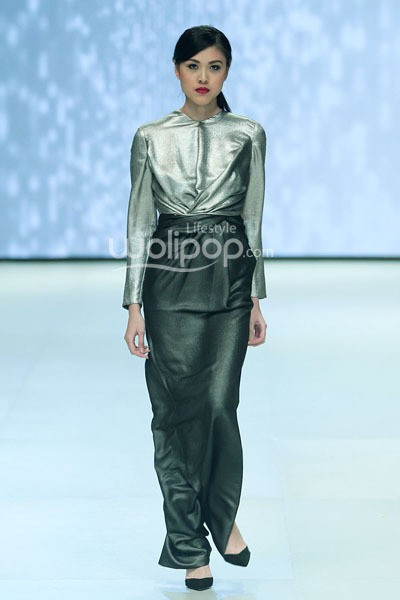 Said Mahrouf Universe Bonding. Indonesia Fashion Week 2014 at Jakarta Convention Center. Senayan. Jakarta. [Foto: Mohammad Abduh/Wolipop]