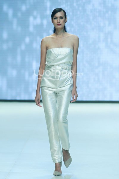 Said Mahrouf Universe Bonding. Indonesia Fashion Week 2014 at Jakarta Convention Center. Senayan. Jakarta. [Foto: Mohammad Abduh/Wolipop]