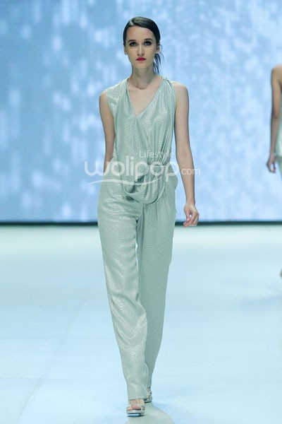 Said Mahrouf Universe Bonding. Indonesia Fashion Week 2014 at Jakarta Convention Center. Senayan. Jakarta. [Foto: Mohammad Abduh/Wolipop]