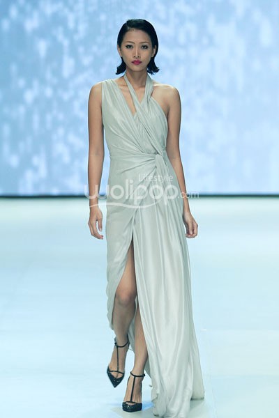 Said Mahrouf Universe Bonding. Indonesia Fashion Week 2014 at Jakarta Convention Center. Senayan. Jakarta. [Foto: Mohammad Abduh/Wolipop]