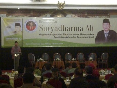 Rekam Jejak Pemikiran Suryadharma Ali dalam Sebuah Buku